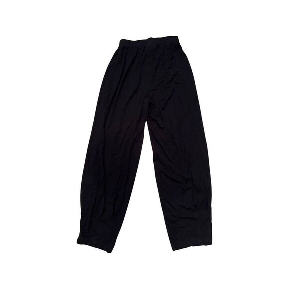 Q’Neel Black Elastic High Waist Jogger Type Linen Pants Women size 8 - Picture 9 of 14